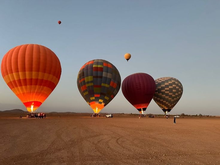 vol en montgolfière 